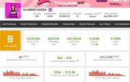 Slumber Queen's earnings mentioned on Social Blade (Image via Social Blade)